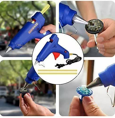 HOT MELT GLUE GUN TRIGGER ADHESIVE WITH STICKS REPAIR KIT FOR USE V580-HL-E20W