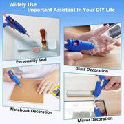 HOT MELT GLUE GUN TRIGGER ADHESIVE WITH STICKS REPAIR KIT FOR USE V580-HL-E20W