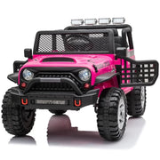 Jeep Off Road Inspired Ride On Car Kids Fairyland Adventure - Pink V580-JEEPOZ617