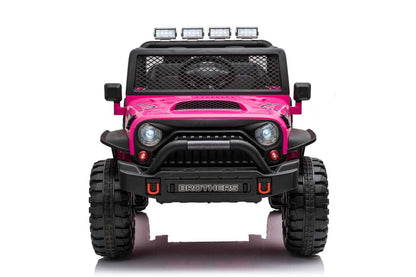 Jeep Off Road Inspired Ride On Car Kids Fairyland Adventure - Pink V580-JEEPOZ617