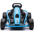24V Go Kart for kids with Drift Function - Blue V580-OZ8888GOKART
