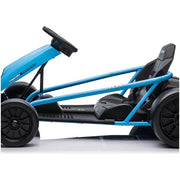 24V Go Kart for kids with Drift Function - Blue V580-OZ8888GOKART