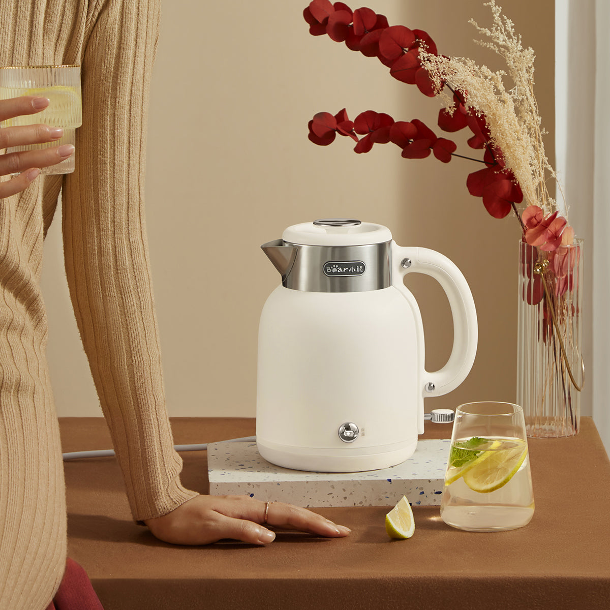 BEAR 1.5 Litre Electric Kettle ZDH-C15C1 V581-6940971229939