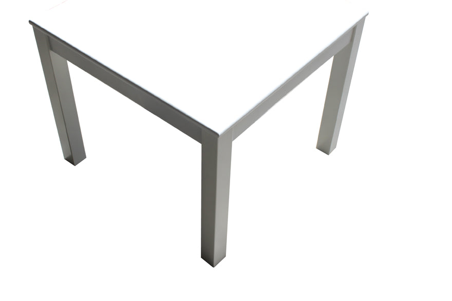 White Square Table V59-033