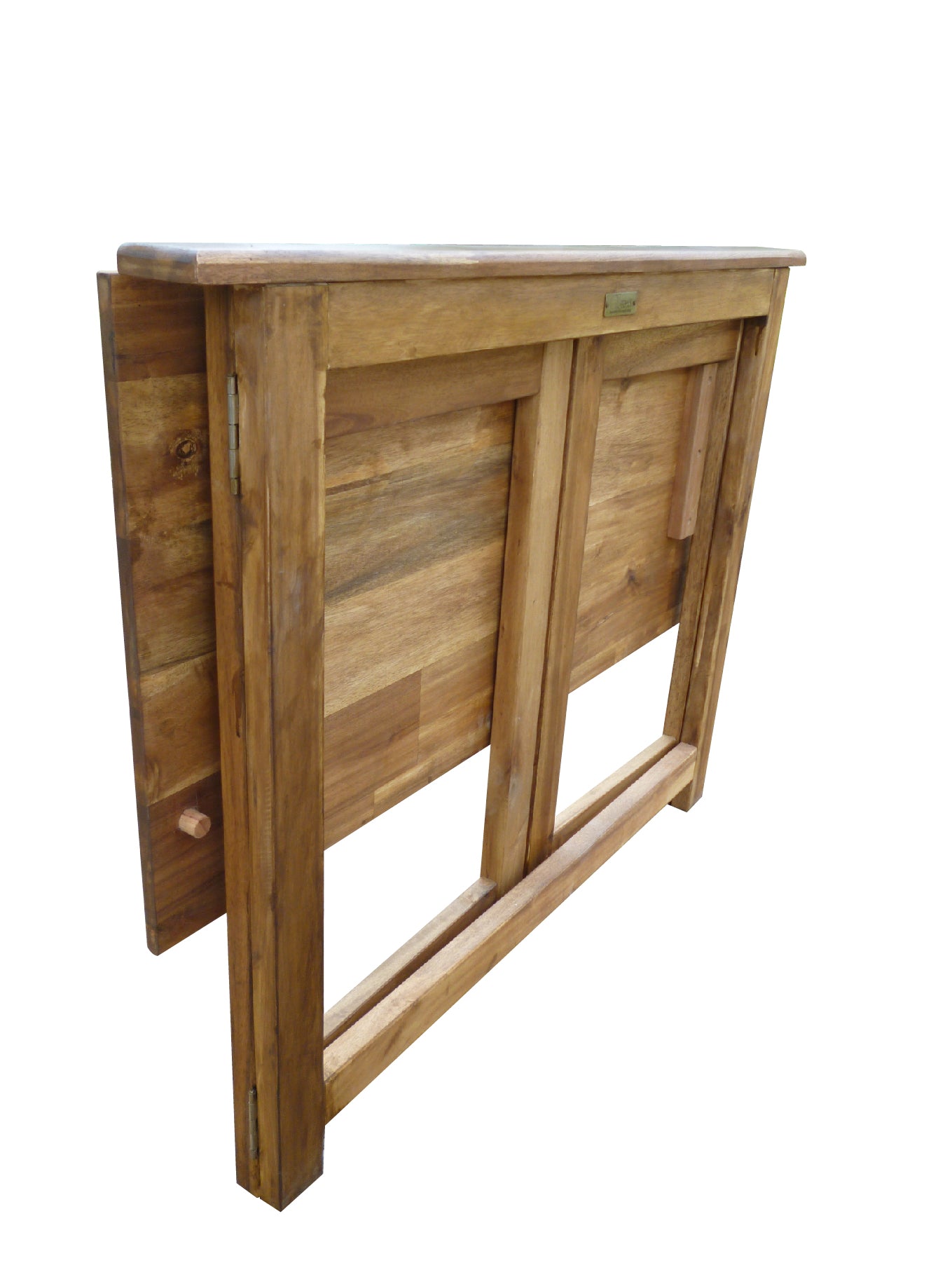 Hardwood Foldable Teen Desk Set (Acacia) V59-219