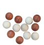 Two tone balls set of 12 V59-28