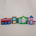 Street buildings set of 4 V59-296