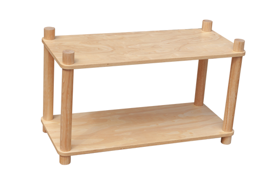 Montessori 2 tier shelf V59-321