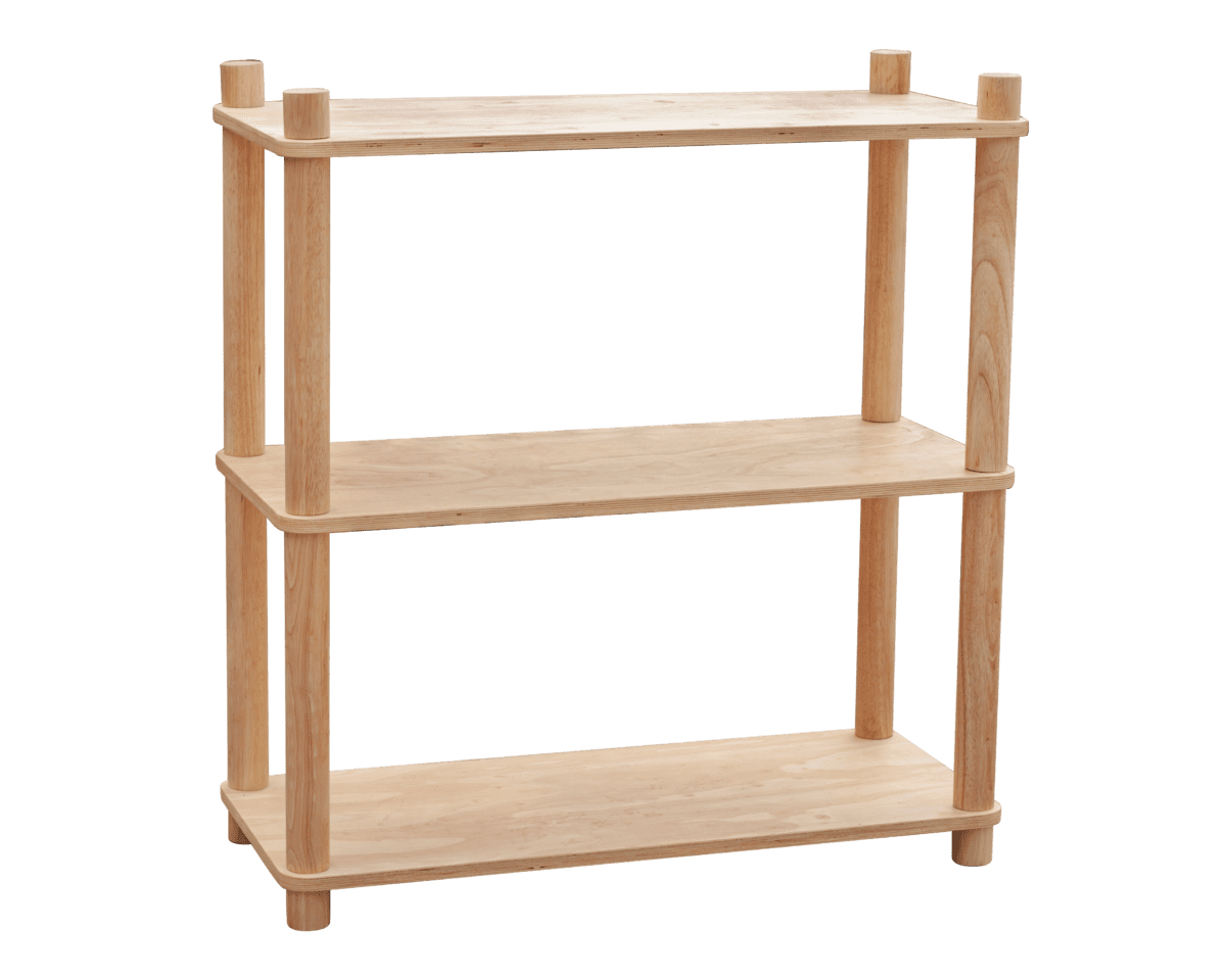 Montessori 3 tier shelf V59-322