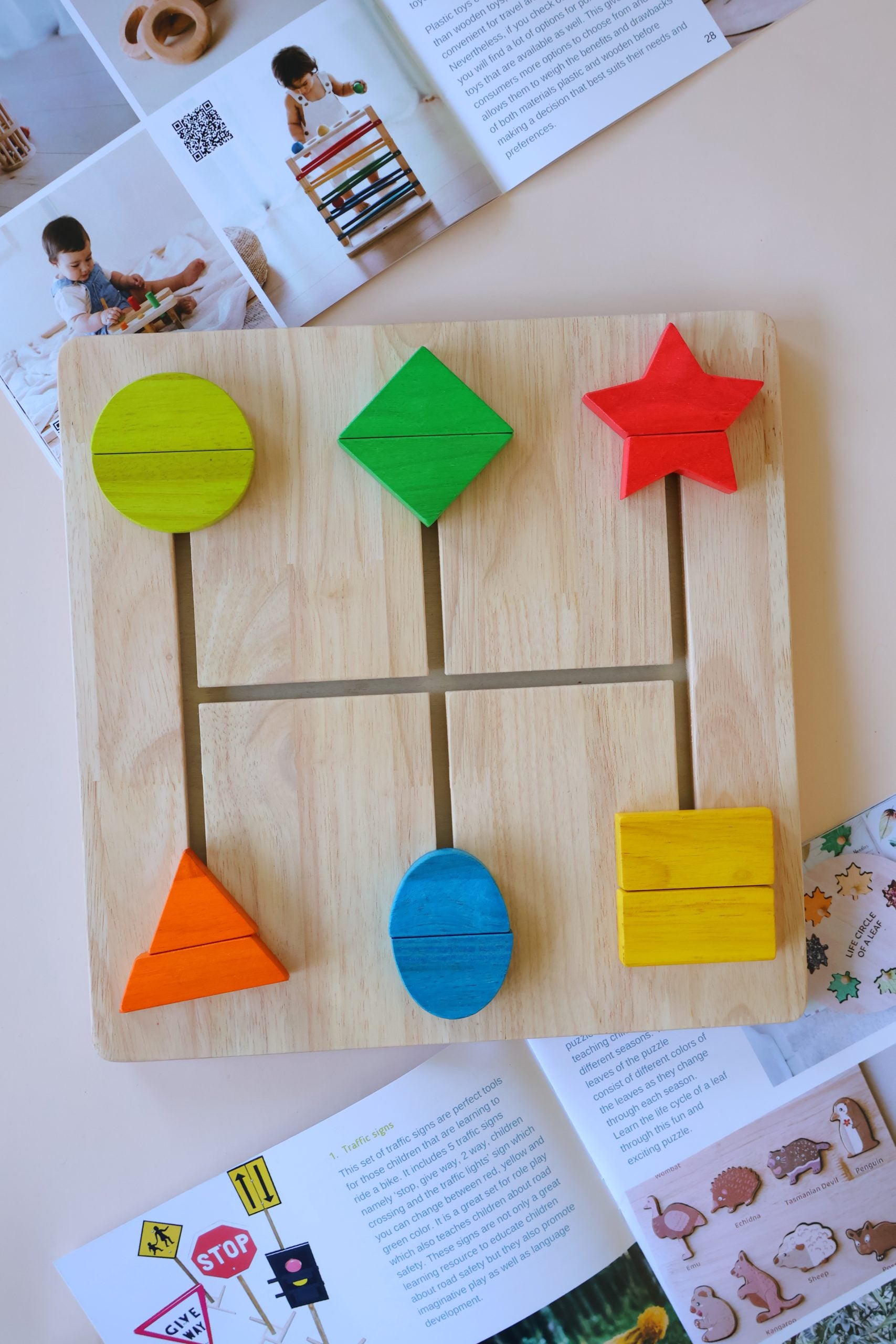 Move and Make Shape Board V59-336