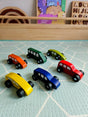 Coloured wooden cars V59-369