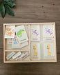 Montessori Tray For Language Card V59-377