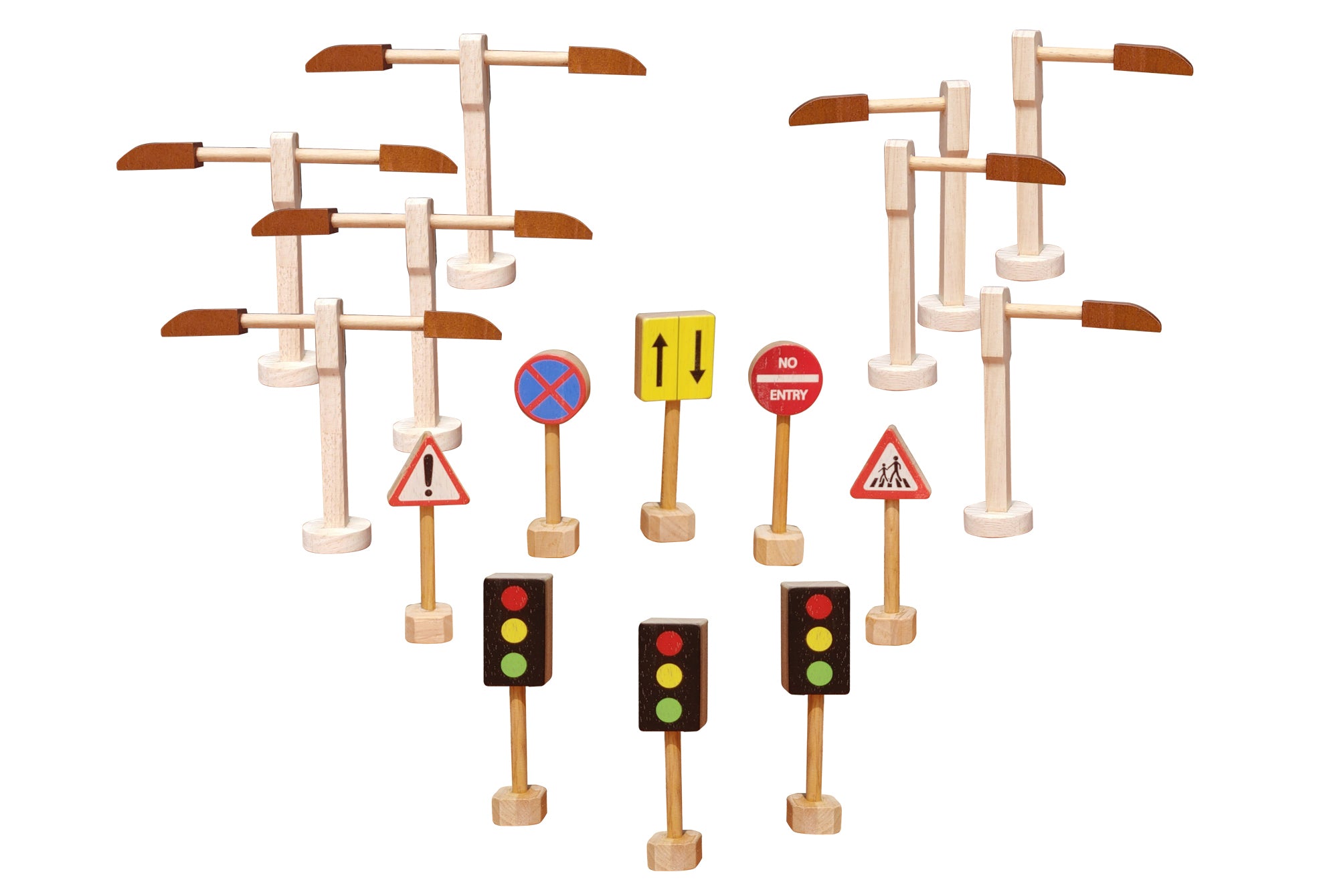 Road sign and street light set V59-397