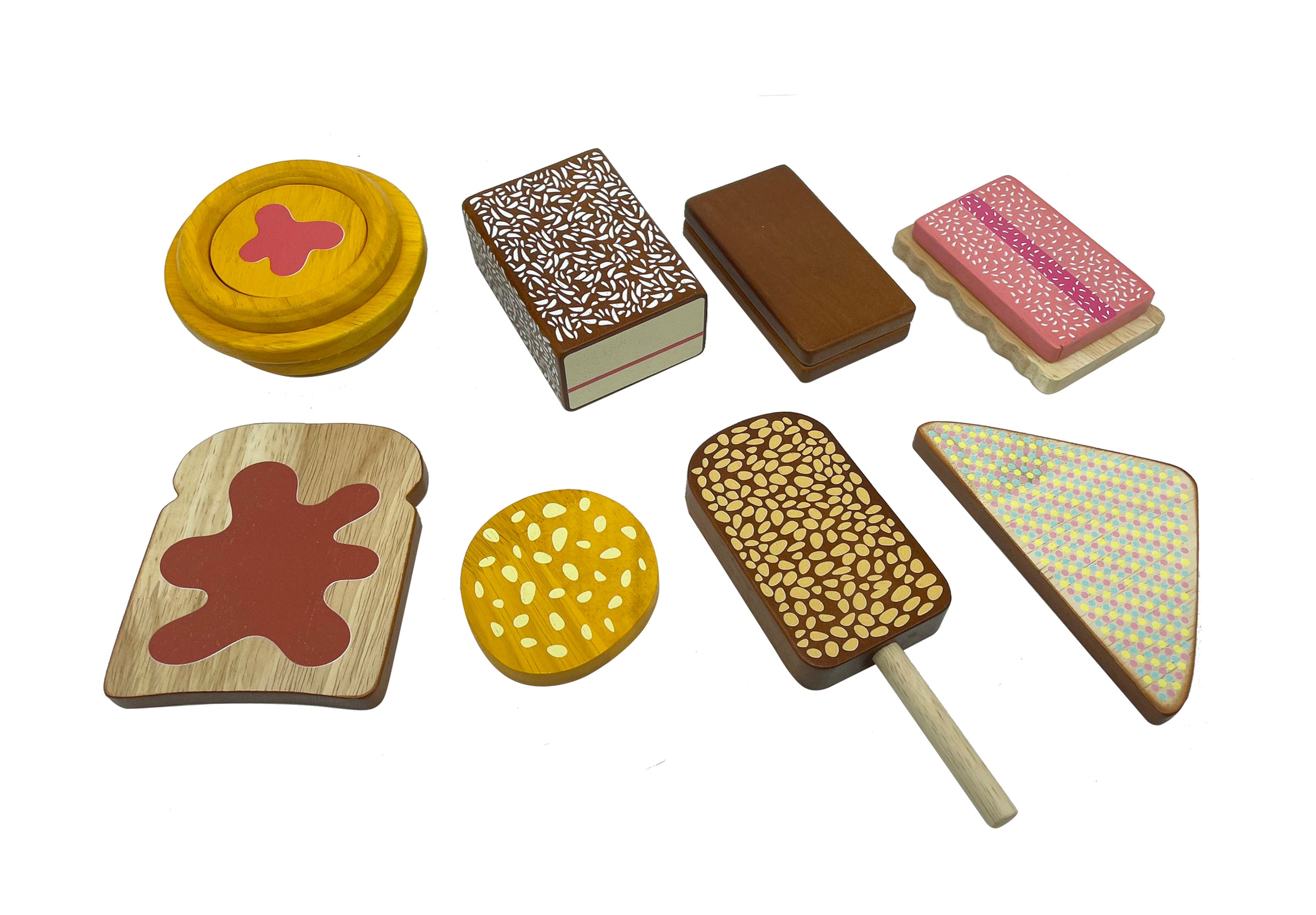 Australian Food set of 8 V59-423