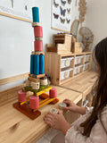 Colorful Tree Blocks 42 PCS V59-469