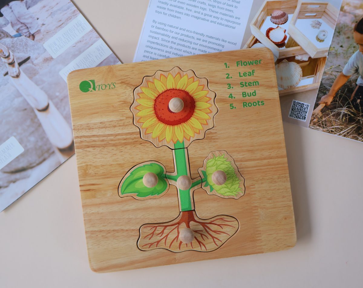 Montessori Parts of a Plant Puzzle V59-622