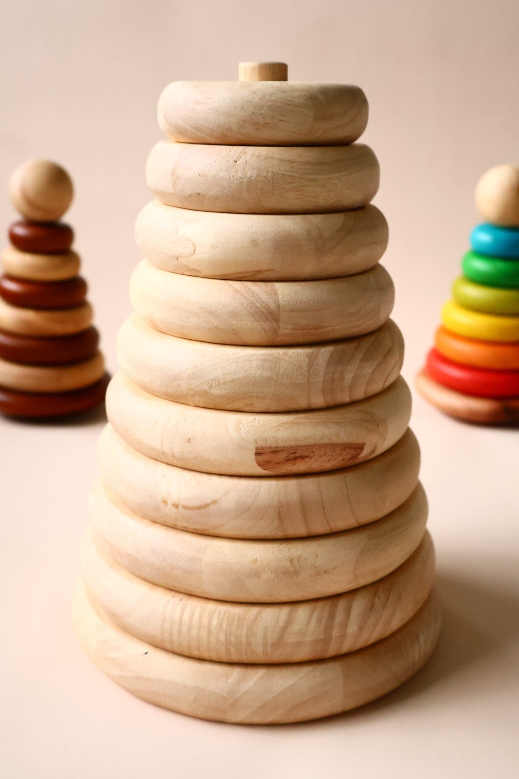 Natural Circle Stacker V59-624