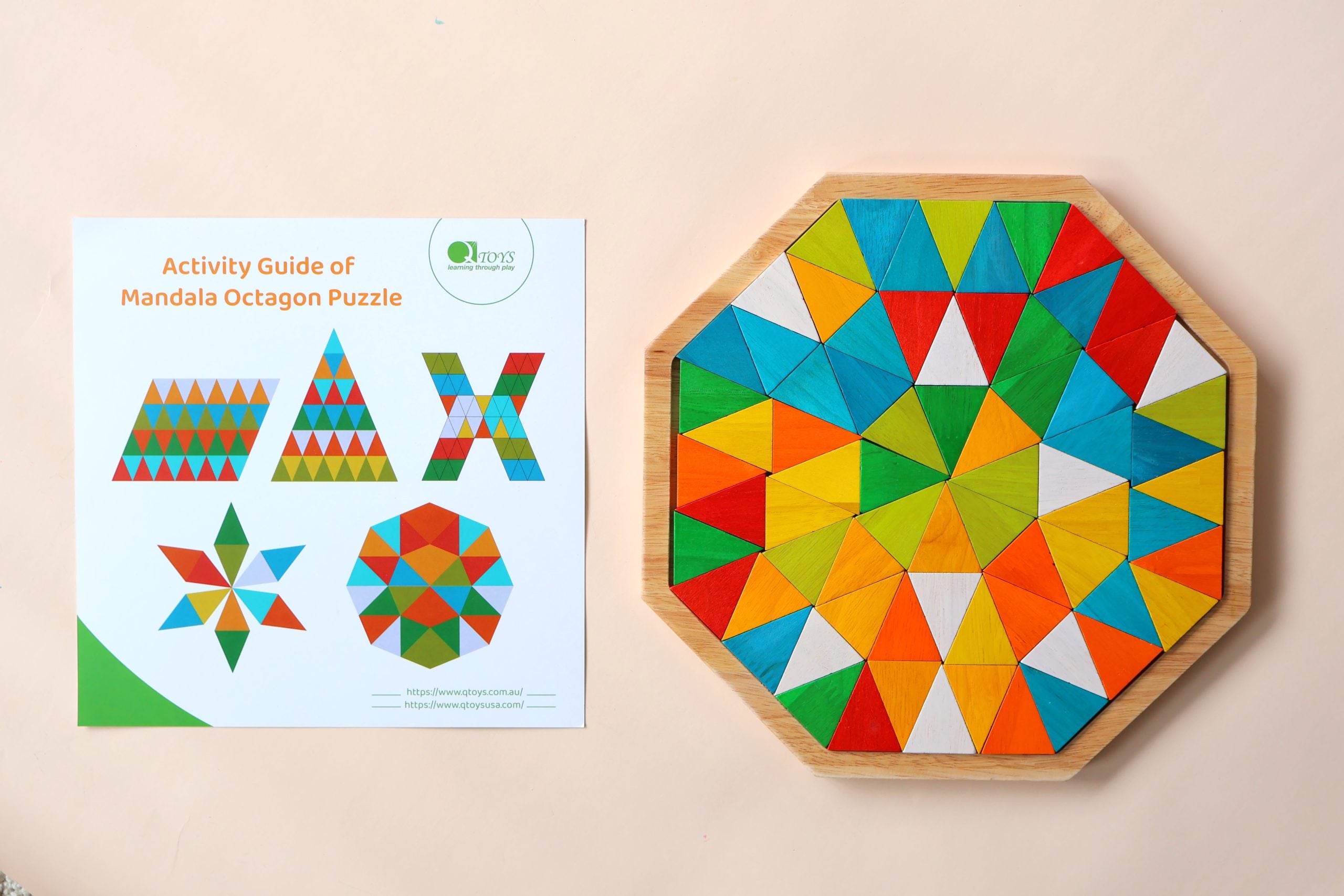 Mandala Octagon Puzzle V59-638
