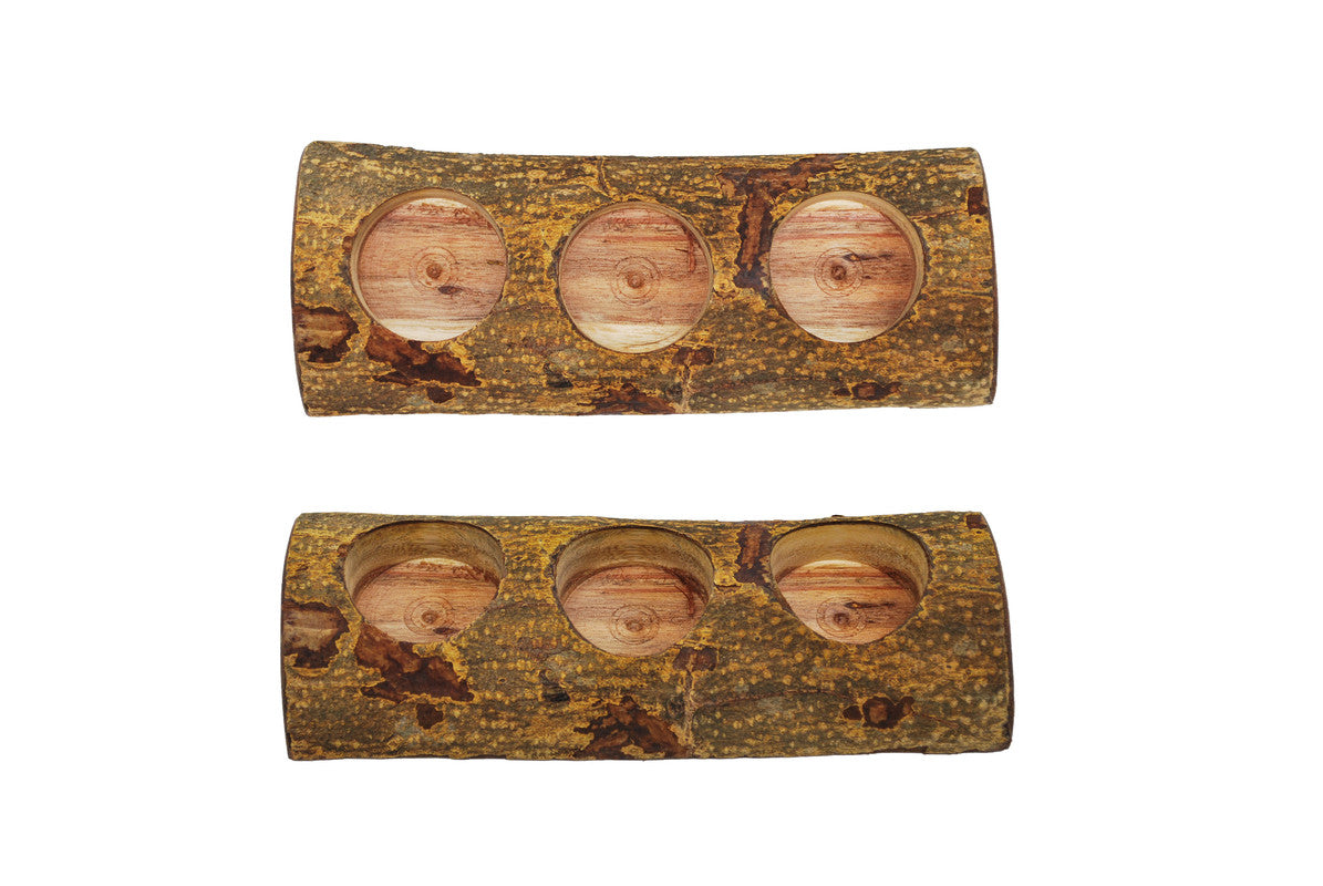 Tree candle holder - 3 holes V59-719