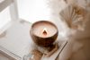 Coco scented Candle- Timber Wick- Vanilla Beans V59-727
