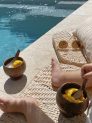Coco Ice cream cups set of 2 V59-734
