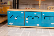 3 in 1 sensory play storage and bench V59-812