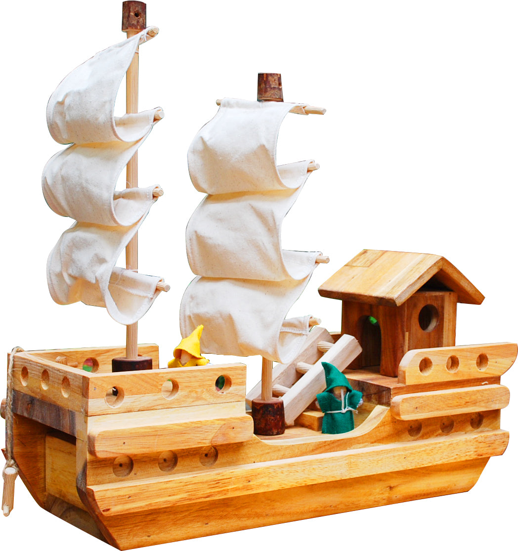 Wooden Pirate Ship V59-860