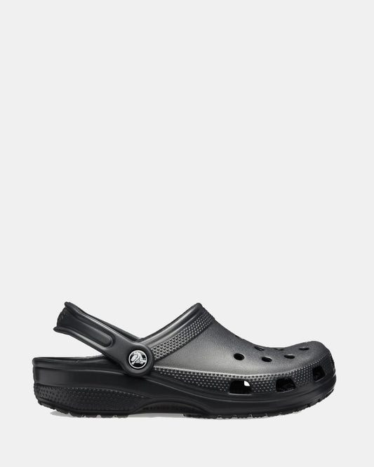 Classic Clog Black Mens 5/Womens 7 V596-CCBLACKM5