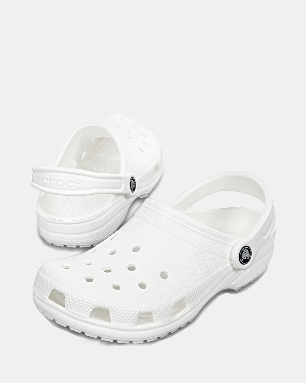Classic Clog White Mens 9/Womens 11 V596-CCWHITEM9