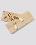 Travel Cheese Set Natural V596-S3DCHLXI