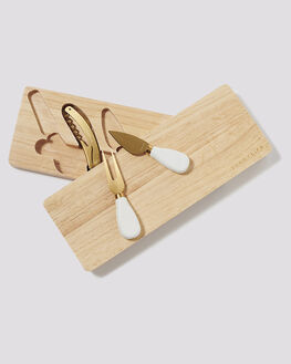 Travel Cheese Set Natural V596-S3DCHLXI