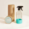 Glass Spray Bottle with Silicone Sleeve V600-PB-GB