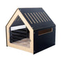Modern Pet House Dog Crate (Black) V600-PB-WW002-D-B