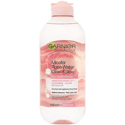 Garnier Micellar Cleansing Rose Water Clean & Glow 400ml V604-122807