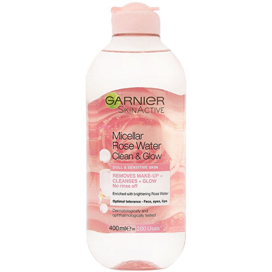 Garnier Micellar Cleansing Rose Water Clean & Glow 400ml V604-122807