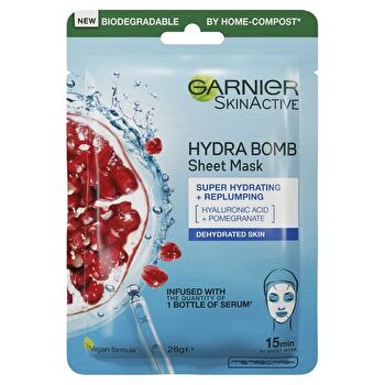Garnier Hydra Bomb Hyaluronic Acid + Pomegranate Sheet Mask 28g V604-122811