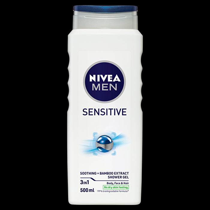 Nivea Men Shower Gel Sensitive 500ml/16.9oz V604-123985