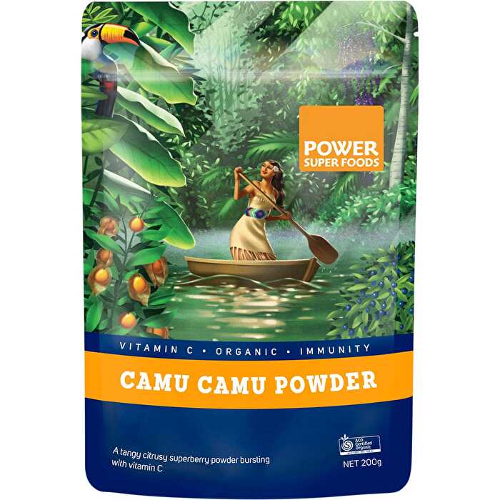 Power Super Foods Camu Camu Powder "The Origin Series" 200g V604-369348