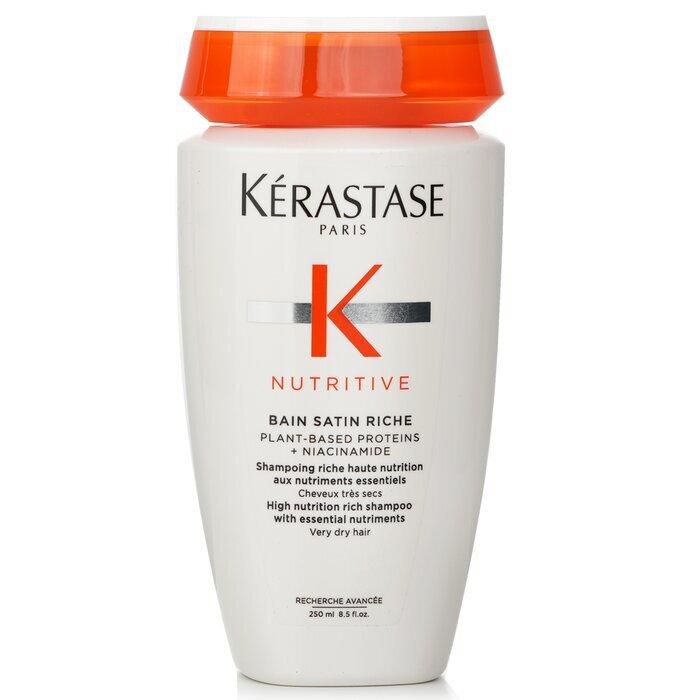 Kerastase Nutritive Bain Satin Riche High Nutrition Rich Shampoo With Essential Nutriments (Very Dry Hair) V604-413312