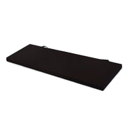 Folding Exercise Floor Mat Dance Yoga Gymnastics Training Home Judo Pilates Gym - Black V610-180MAT-BLACK