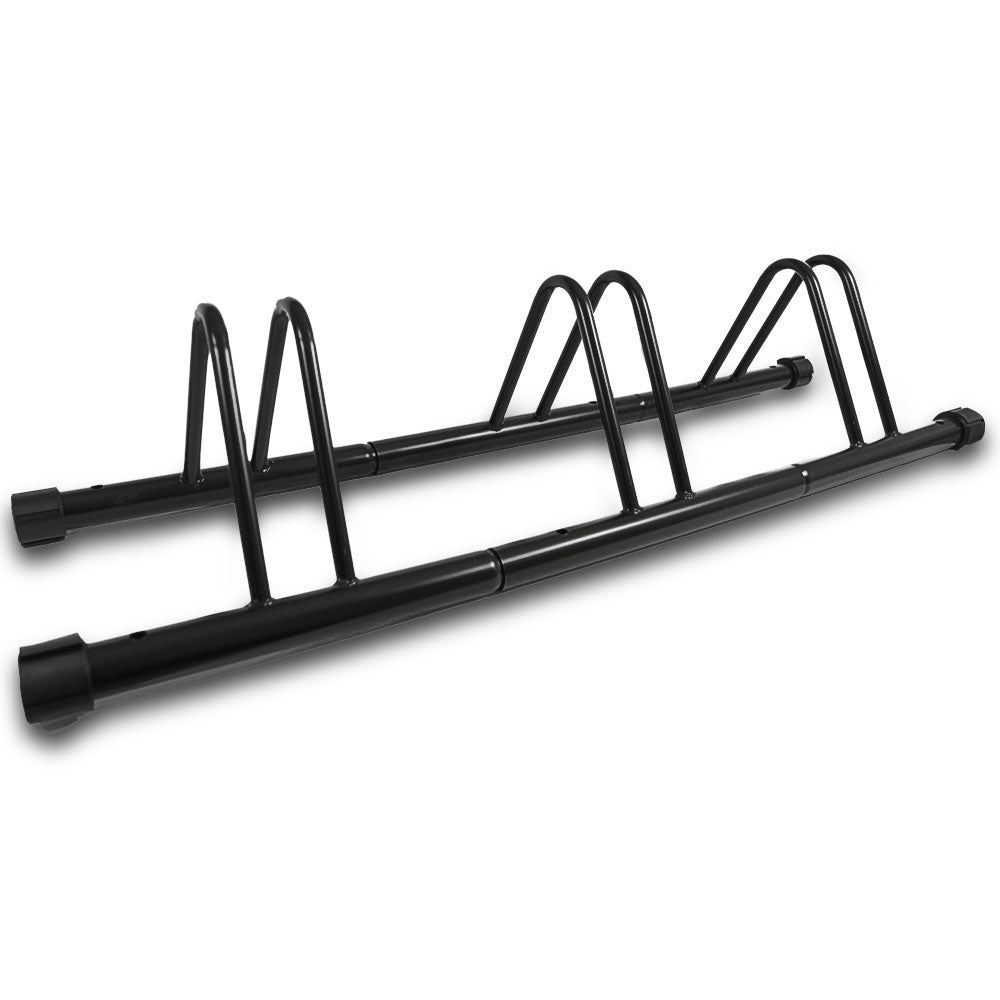 1 - 3 Bike Floor Parking Park Organize Holder Rack Storage Stand Bicycle Cycling V610-3BIKERACK