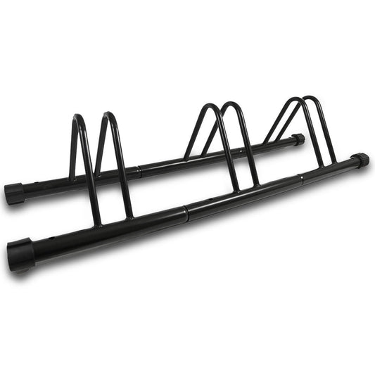 1 - 3 Bike Floor Parking Park Organize Holder Rack Storage Stand Bicycle Cycling V610-3BIKERACK