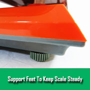 Kitchen Scale Digital Commercial Postal Shop Electronic Weight Scales Food 40KG - orange V610-40SCAL-ORA