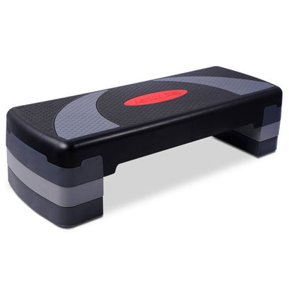 3 Levels Aerobic Workout Home Gym 4 Block Bench Step Stepper V610-AEROSTE-3LEV