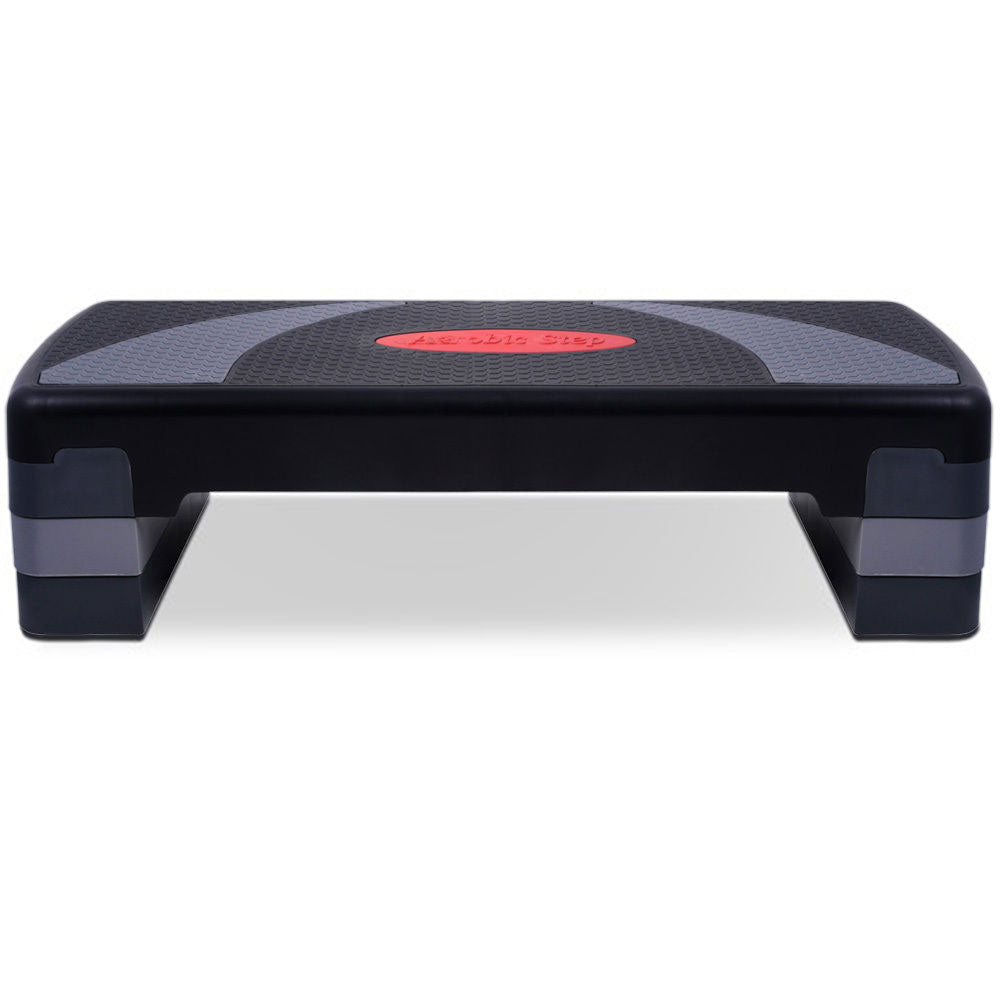 3 Levels Aerobic Workout Home Gym 4 Block Bench Step Stepper V610-AEROSTE-3LEV