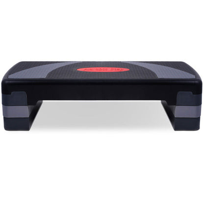3 Levels Aerobic Workout Home Gym 4 Block Bench Step Stepper V610-AEROSTE-3LEV