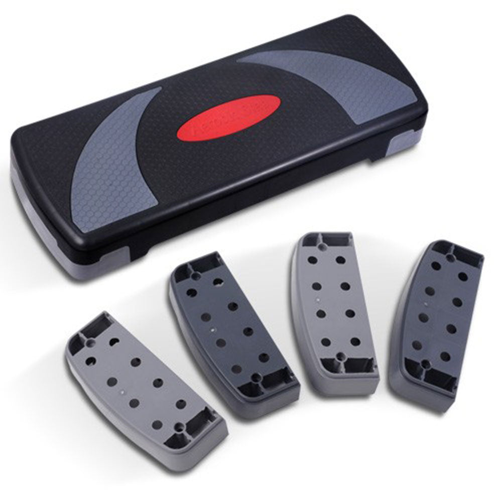 3 Levels Aerobic Workout Home Gym 4 Block Bench Step Stepper V610-AEROSTE-3LEV