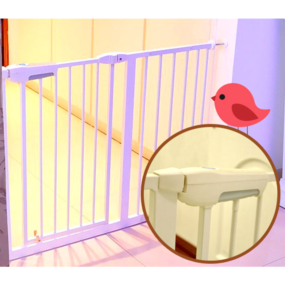 Adjusted Baby Pet Child Safety Security Gate Auto Swing Door V610-BABDOO