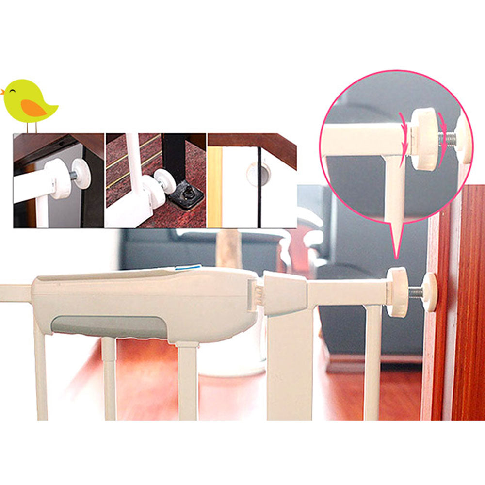 Adjusted Baby Pet Child Safety Security Gate Auto Swing Door V610-BABDOO