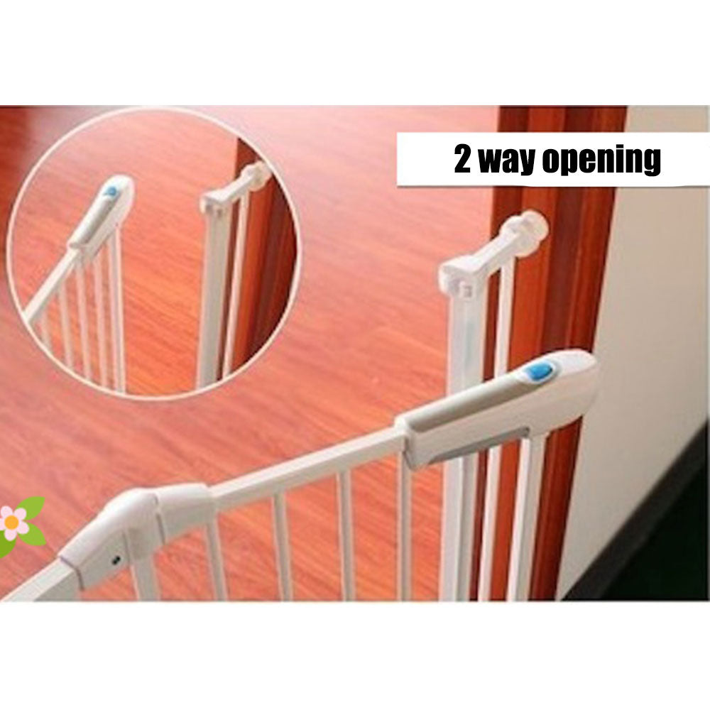 Adjusted Baby Pet Child Safety Security Gate Auto Swing Door V610-BABDOO